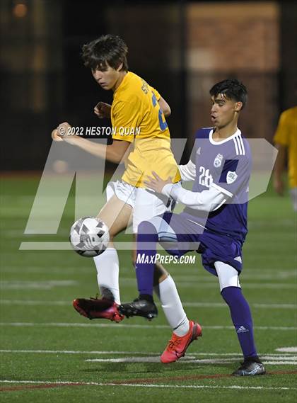 Thumbnail 1 in Cathedral vs. St. Paul's (Adidas So Cal College Showcase) photogallery.