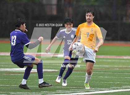 Thumbnail 1 in Cathedral vs. St. Paul's (Adidas So Cal College Showcase) photogallery.
