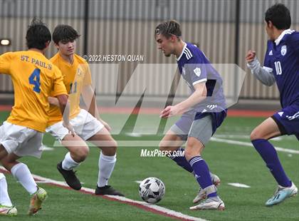 Thumbnail 3 in Cathedral vs. St. Paul's (Adidas So Cal College Showcase) photogallery.