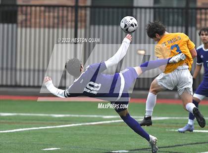 Thumbnail 2 in Cathedral vs. St. Paul's (Adidas So Cal College Showcase) photogallery.