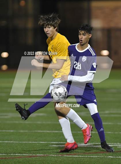 Thumbnail 2 in Cathedral vs. St. Paul's (Adidas So Cal College Showcase) photogallery.