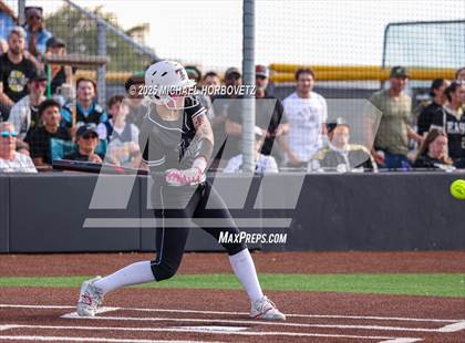 Thumbnail 1 in Trinity @ Plano East (UIL 6A D1 Girls Softball Regional Semi-Final) photogallery.
