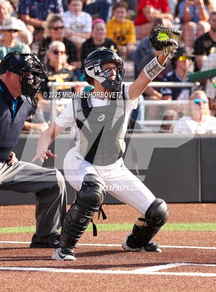 Thumbnail 2 in Trinity @ Plano East (UIL 6A D1 Girls Softball Regional Semi-Final) photogallery.