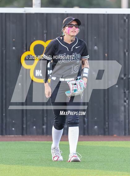 Thumbnail 1 in Trinity @ Plano East (UIL 6A D1 Girls Softball Regional Semi-Final) photogallery.