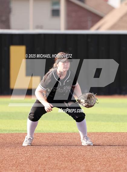 Thumbnail 2 in Trinity @ Plano East (UIL 6A D1 Girls Softball Regional Semi-Final) photogallery.