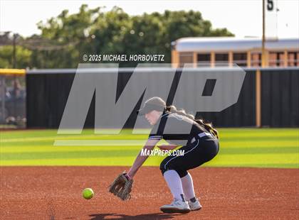 Thumbnail 3 in Trinity @ Plano East (UIL 6A D1 Girls Softball Regional Semi-Final) photogallery.