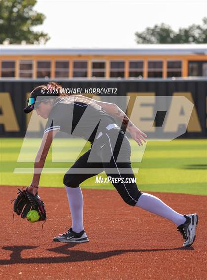 Thumbnail 1 in Trinity @ Plano East (UIL 6A D1 Girls Softball Regional Semi-Final) photogallery.