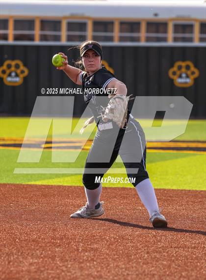 Thumbnail 1 in Trinity @ Plano East (UIL 6A D1 Girls Softball Regional Semi-Final) photogallery.