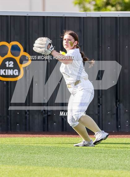 Thumbnail 1 in Trinity @ Plano East (UIL 6A D1 Girls Softball Regional Semi-Final) photogallery.