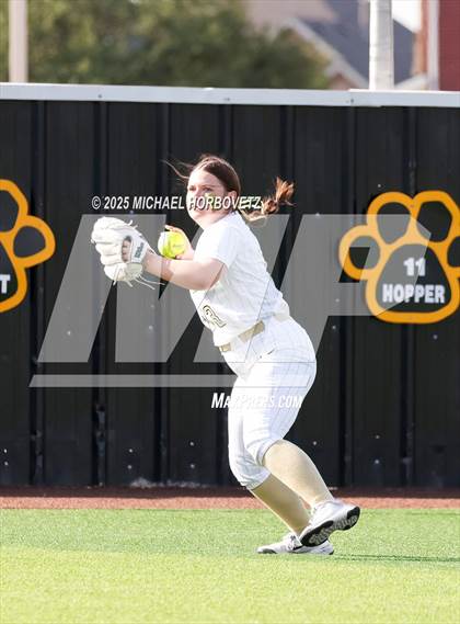 Thumbnail 1 in Trinity @ Plano East (UIL 6A D1 Girls Softball Regional Semi-Final) photogallery.