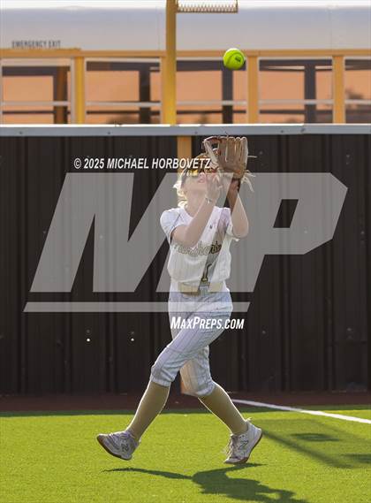 Thumbnail 1 in Trinity @ Plano East (UIL 6A D1 Girls Softball Regional Semi-Final) photogallery.