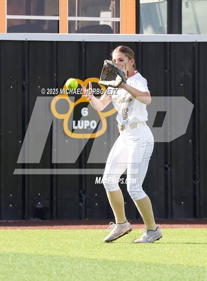 Thumbnail 2 in Trinity @ Plano East (UIL 6A D1 Girls Softball Regional Semi-Final) photogallery.