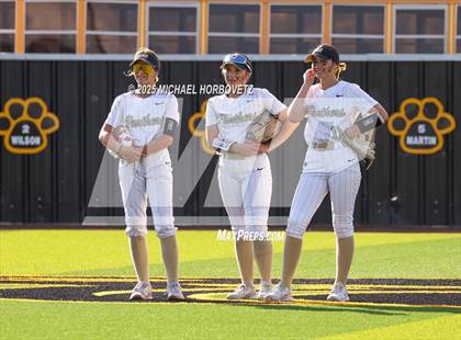 Thumbnail 1 in Trinity @ Plano East (UIL 6A D1 Girls Softball Regional Semi-Final) photogallery.