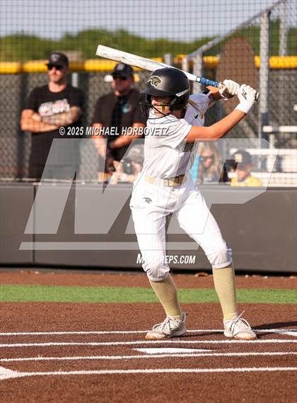 Thumbnail 3 in Trinity @ Plano East (UIL 6A D1 Girls Softball Regional Semi-Final) photogallery.