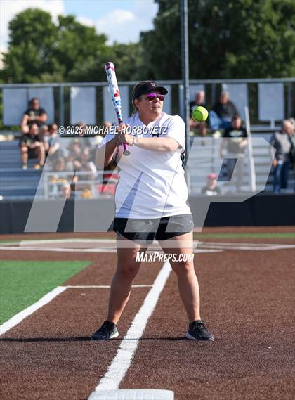 Thumbnail 3 in Trinity @ Plano East (UIL 6A D1 Girls Softball Regional Semi-Final) photogallery.
