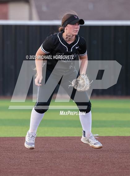Thumbnail 1 in Trinity @ Plano East (UIL 6A D1 Girls Softball Regional Semi-Final) photogallery.
