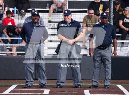 Thumbnail 1 in Trinity @ Plano East (UIL 6A D1 Girls Softball Regional Semi-Final) photogallery.
