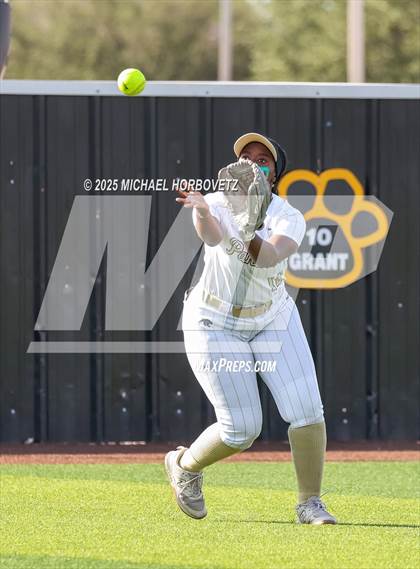 Thumbnail 3 in Trinity @ Plano East (UIL 6A D1 Girls Softball Regional Semi-Final) photogallery.