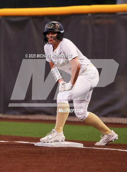 Thumbnail 3 in Trinity @ Plano East (UIL 6A D1 Girls Softball Regional Semi-Final) photogallery.