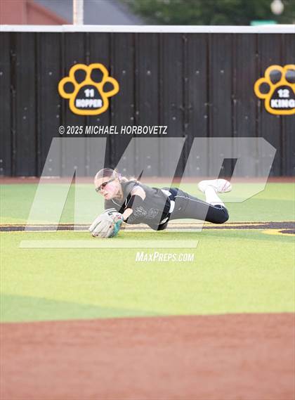 Thumbnail 1 in Trinity @ Plano East (UIL 6A D1 Girls Softball Regional Semi-Final) photogallery.