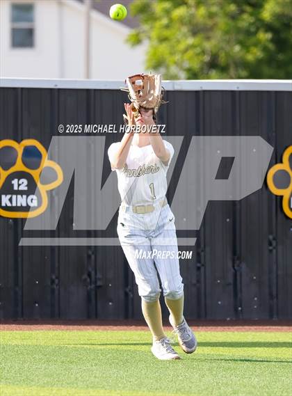 Thumbnail 3 in Trinity @ Plano East (UIL 6A D1 Girls Softball Regional Semi-Final) photogallery.
