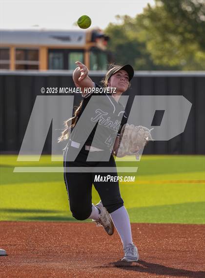 Thumbnail 1 in Trinity @ Plano East (UIL 6A D1 Girls Softball Regional Semi-Final) photogallery.