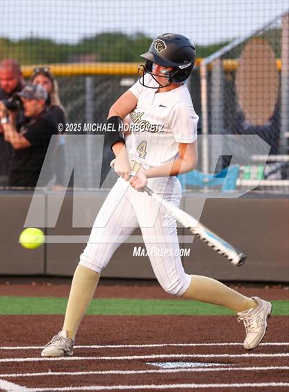 Thumbnail 3 in Trinity @ Plano East (UIL 6A D1 Girls Softball Regional Semi-Final) photogallery.