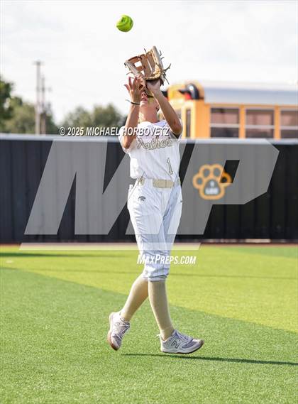 Thumbnail 3 in Trinity @ Plano East (UIL 6A D1 Girls Softball Regional Semi-Final) photogallery.