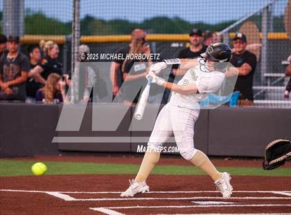 Thumbnail 2 in Trinity @ Plano East (UIL 6A D1 Girls Softball Regional Semi-Final) photogallery.