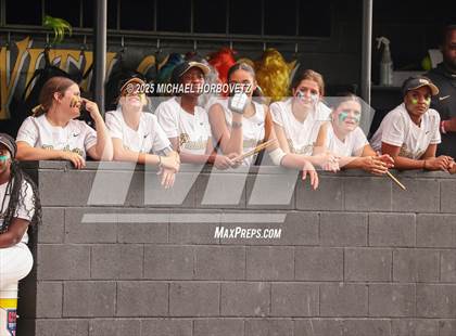 Thumbnail 3 in Trinity @ Plano East (UIL 6A D1 Girls Softball Regional Semi-Final) photogallery.