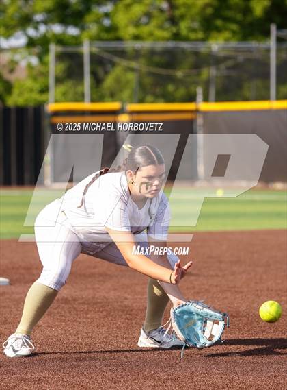 Thumbnail 1 in Trinity @ Plano East (UIL 6A D1 Girls Softball Regional Semi-Final) photogallery.