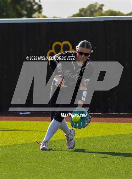 Thumbnail 3 in Trinity @ Plano East (UIL 6A D1 Girls Softball Regional Semi-Final) photogallery.