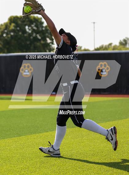 Thumbnail 3 in Trinity @ Plano East (UIL 6A D1 Girls Softball Regional Semi-Final) photogallery.