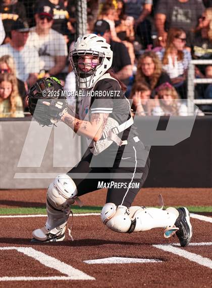 Thumbnail 1 in Trinity @ Plano East (UIL 6A D1 Girls Softball Regional Semi-Final) photogallery.