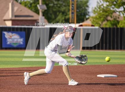 Thumbnail 2 in Trinity @ Plano East (UIL 6A D1 Girls Softball Regional Semi-Final) photogallery.