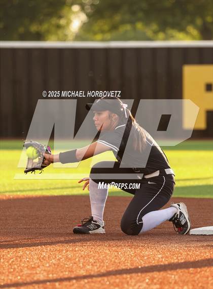 Thumbnail 2 in Trinity @ Plano East (UIL 6A D1 Girls Softball Regional Semi-Final) photogallery.