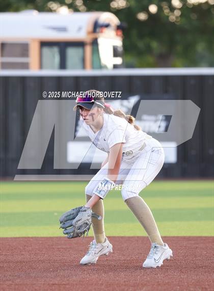 Thumbnail 1 in Trinity @ Plano East (UIL 6A D1 Girls Softball Regional Semi-Final) photogallery.