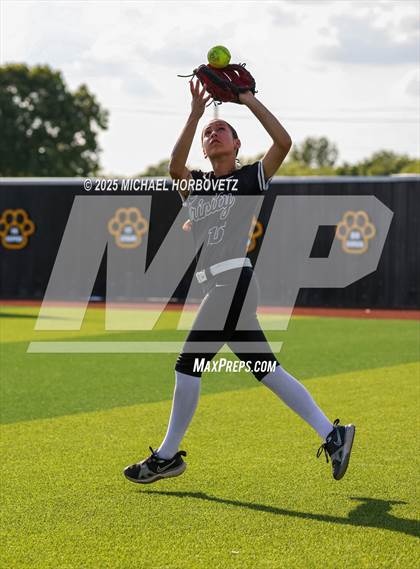 Thumbnail 1 in Trinity @ Plano East (UIL 6A D1 Girls Softball Regional Semi-Final) photogallery.