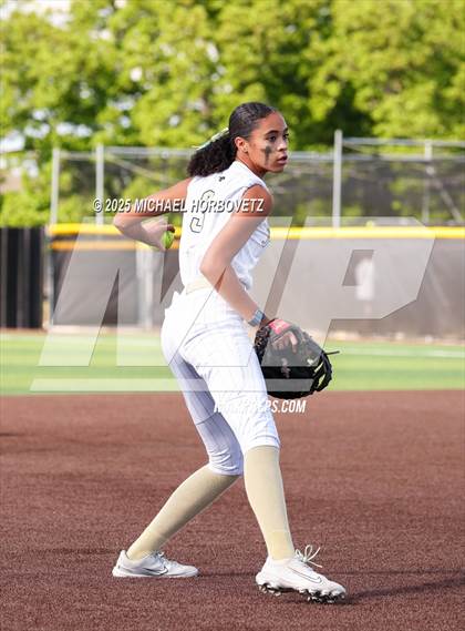 Thumbnail 1 in Trinity @ Plano East (UIL 6A D1 Girls Softball Regional Semi-Final) photogallery.