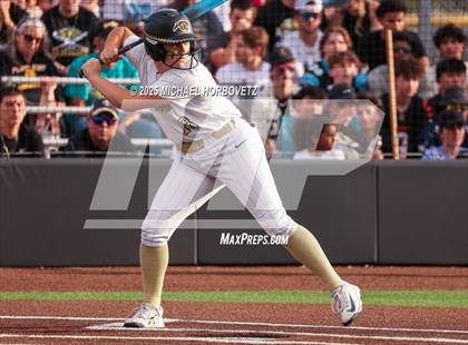 Thumbnail 1 in Trinity @ Plano East (UIL 6A D1 Girls Softball Regional Semi-Final) photogallery.
