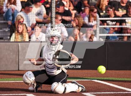 Thumbnail 3 in Trinity @ Plano East (UIL 6A D1 Girls Softball Regional Semi-Final) photogallery.