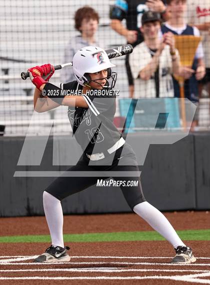 Thumbnail 1 in Trinity @ Plano East (UIL 6A D1 Girls Softball Regional Semi-Final) photogallery.