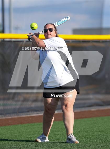 Thumbnail 1 in Trinity @ Plano East (UIL 6A D1 Girls Softball Regional Semi-Final) photogallery.