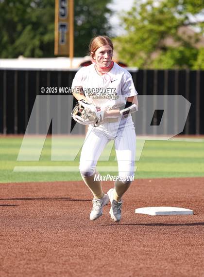 Thumbnail 2 in Trinity @ Plano East (UIL 6A D1 Girls Softball Regional Semi-Final) photogallery.