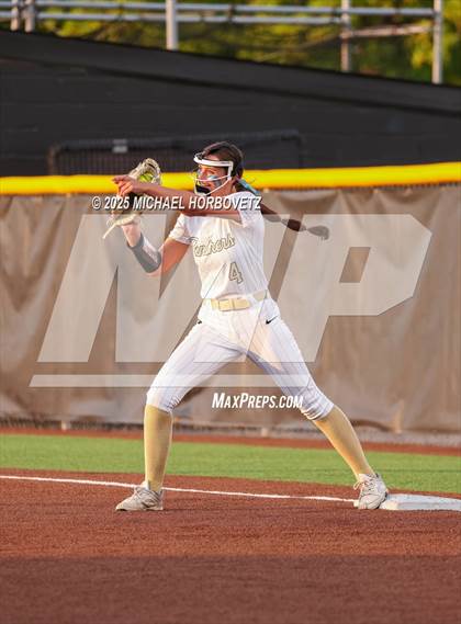 Thumbnail 1 in Trinity @ Plano East (UIL 6A D1 Girls Softball Regional Semi-Final) photogallery.