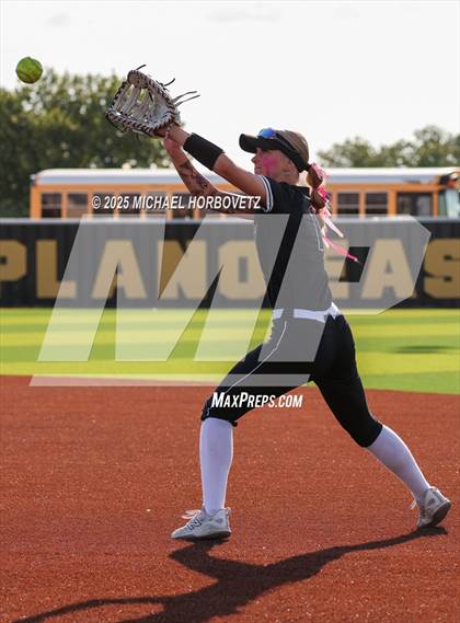 Thumbnail 2 in Trinity @ Plano East (UIL 6A D1 Girls Softball Regional Semi-Final) photogallery.