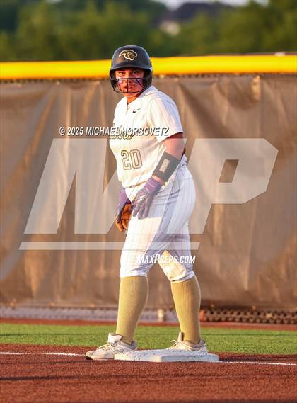 Thumbnail 3 in Trinity @ Plano East (UIL 6A D1 Girls Softball Regional Semi-Final) photogallery.
