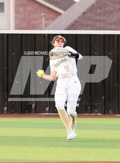 Thumbnail 2 in Trinity @ Plano East (UIL 6A D1 Girls Softball Regional Semi-Final) photogallery.