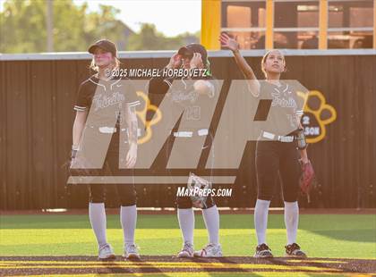 Thumbnail 1 in Trinity @ Plano East (UIL 6A D1 Girls Softball Regional Semi-Final) photogallery.