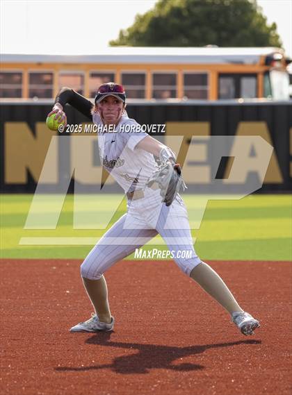 Thumbnail 1 in Trinity @ Plano East (UIL 6A D1 Girls Softball Regional Semi-Final) photogallery.